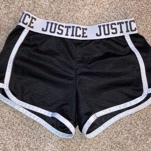 Girls athletic shorts